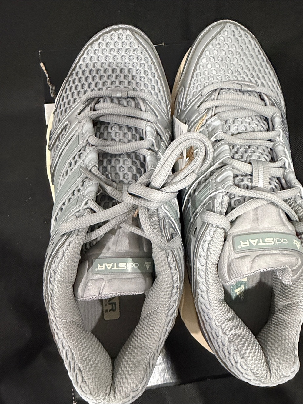 Adidas ADISTAR CONtROL Women's Gray Mesh Running Sneakers - Picture 5 of 8